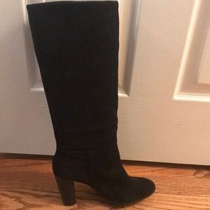 Black Suede Boots